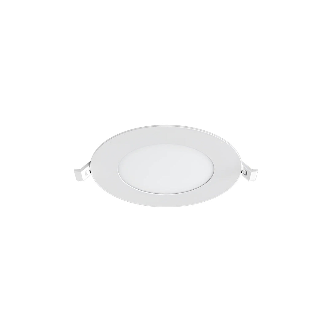 Downlight Dalle LED Ronde Ø128mm 6W Blanc CCT