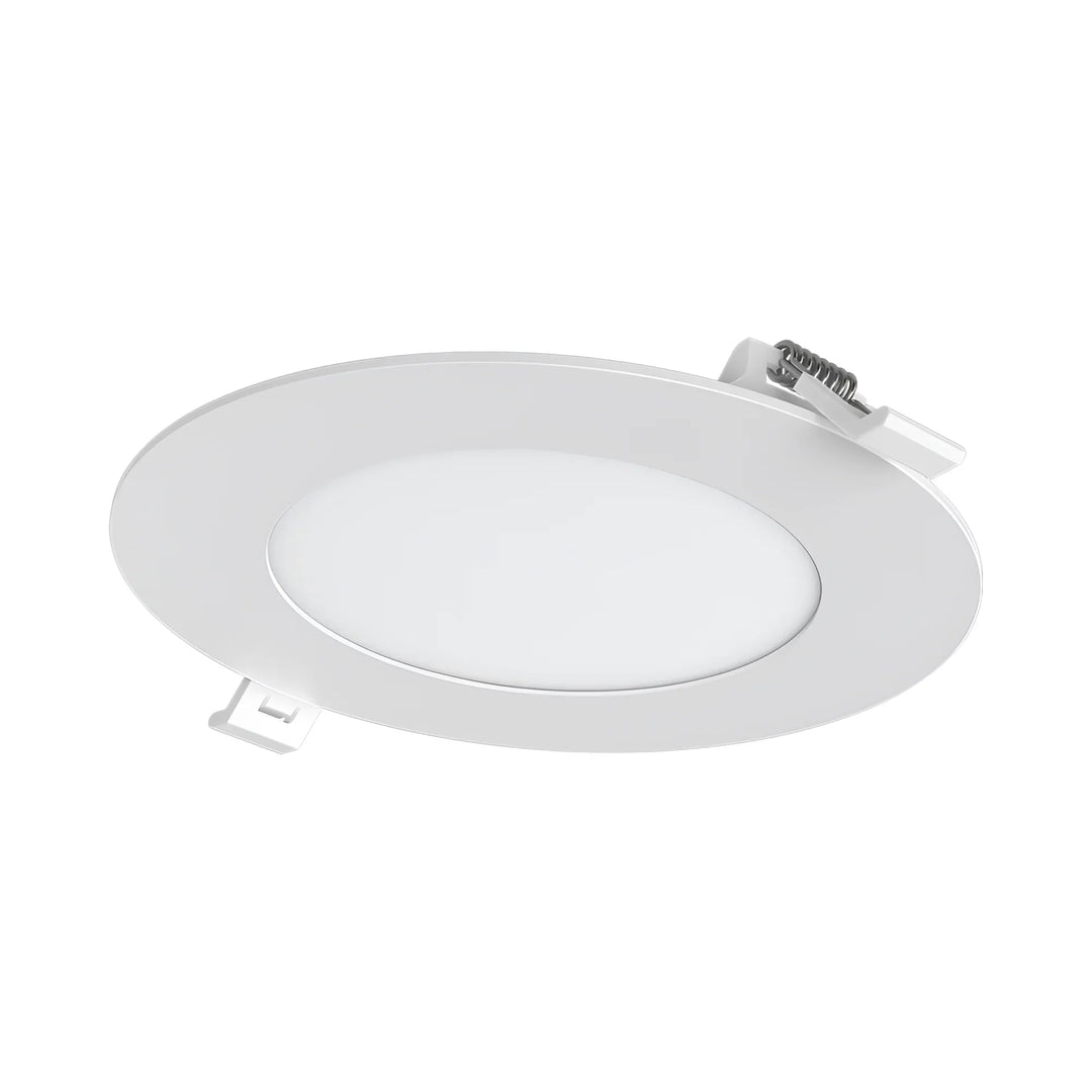 Downlight Dalle LED Ronde Ø128mm 6W Blanc CCT