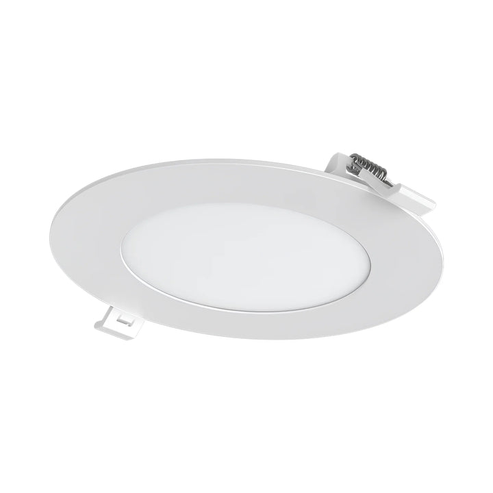 Downlight Dalle LED Ronde Ø128mm 6W Blanc CCT