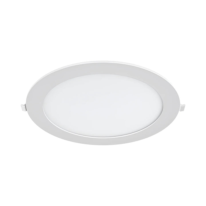 Downlight Dalle LED Ronde Ø298mm 24W Blanc CCT