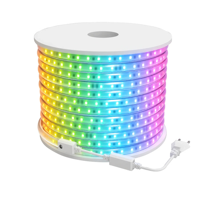 Ruban LED 220V 5050 RGB IP65 96 LED/m