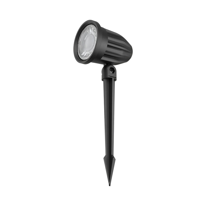 Spot à Piquer 7W 19,5cm IP65 Classe II Noir