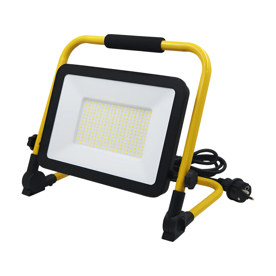 Projecteur LED de Chantier 100W 9500lm CCT Noir - Câble 2m