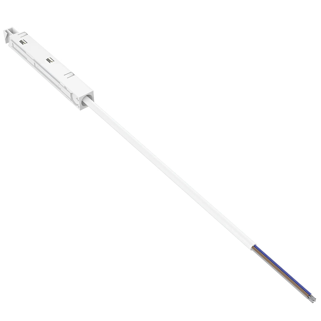 Connecteur d'Alimentation pour Rail Magnétique 48V Blanc