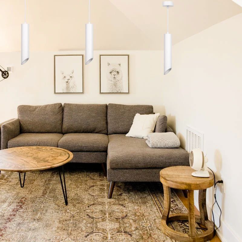 Abgeschrägte Pendelleuchte GU10 IP20 30cm