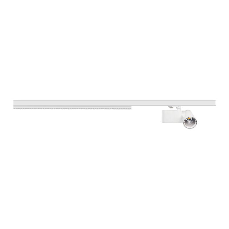 Linéaire LED sur rail triphasé 150cm 35/40/45/50W ajustable blanc