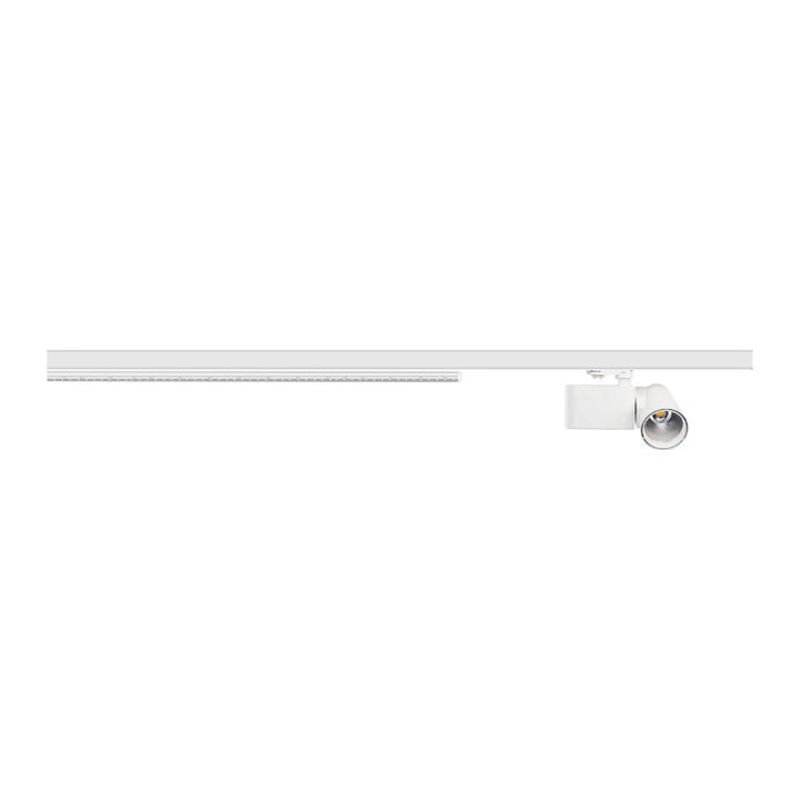 Linéaire LED sur rail monophasé 60cm 14/16/18/20W ajustable blanc