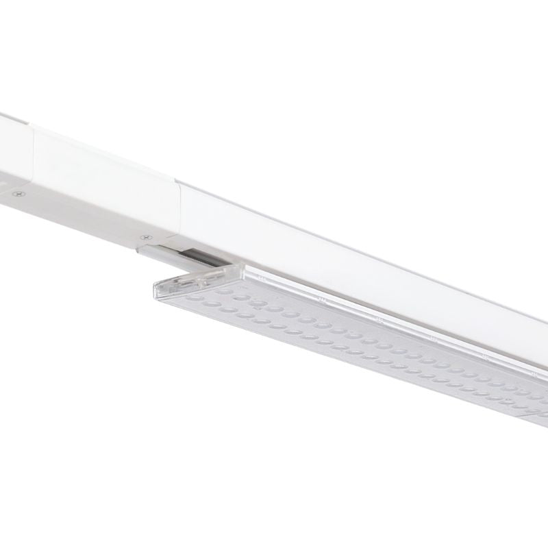 Linéaire LED sur rail triphasé 150cm 35/40/45/50W ajustable blanc