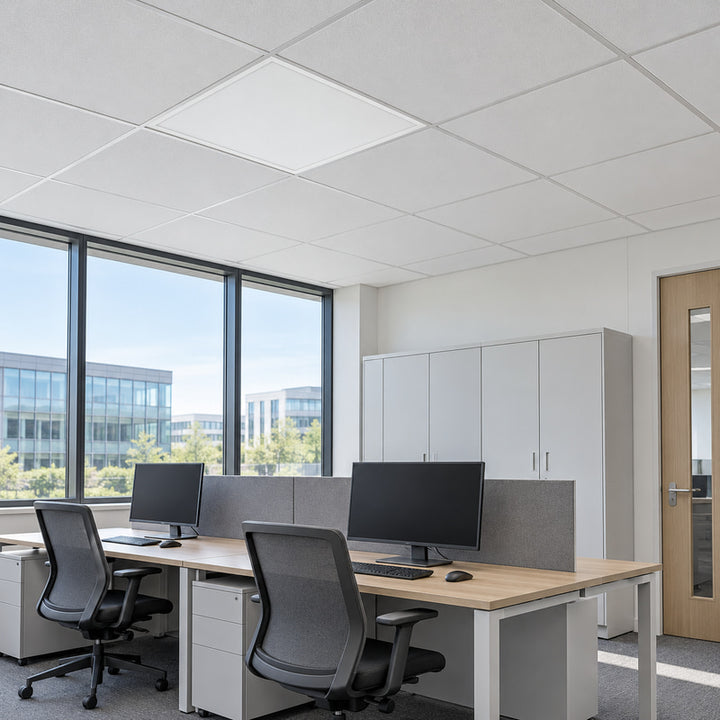 Panneau LED 60x60cm 42W Puissance Ajustable 5620lm CCT IP65 - 3000K/4000K/6500K