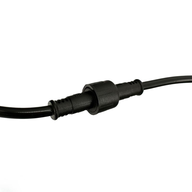 Guirlande Guinguette Solaire LED 10M 10pcs 3W - Câble Noir