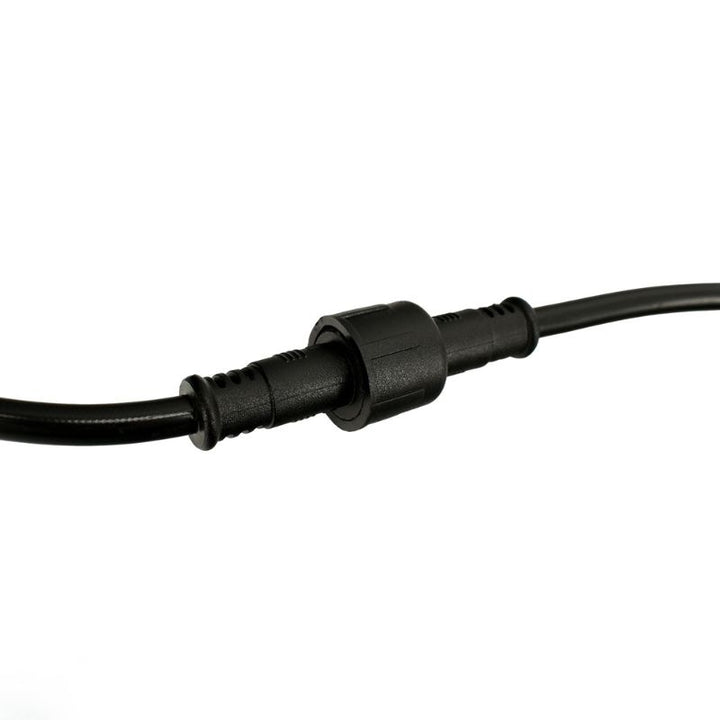 Guirlande Guinguette Solaire LED 10M 10pcs 3W - Câble Noir