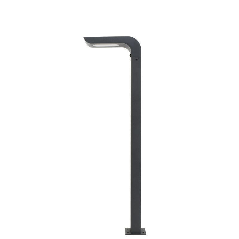 Borne de Jardin LED 80cm 7W CCT IP65 Anthracite avec Détecteur PIR - 3000K/4000K/6500K