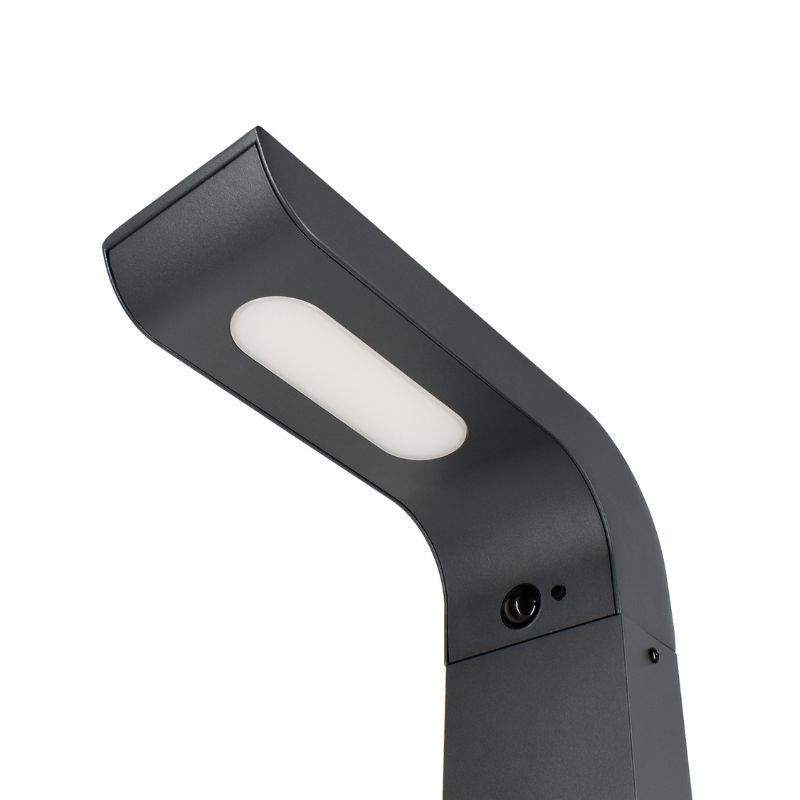 Borne de Jardin LED 80cm 7W CCT IP65 Anthracite avec Détecteur PIR - 3000K/4000K/6500K