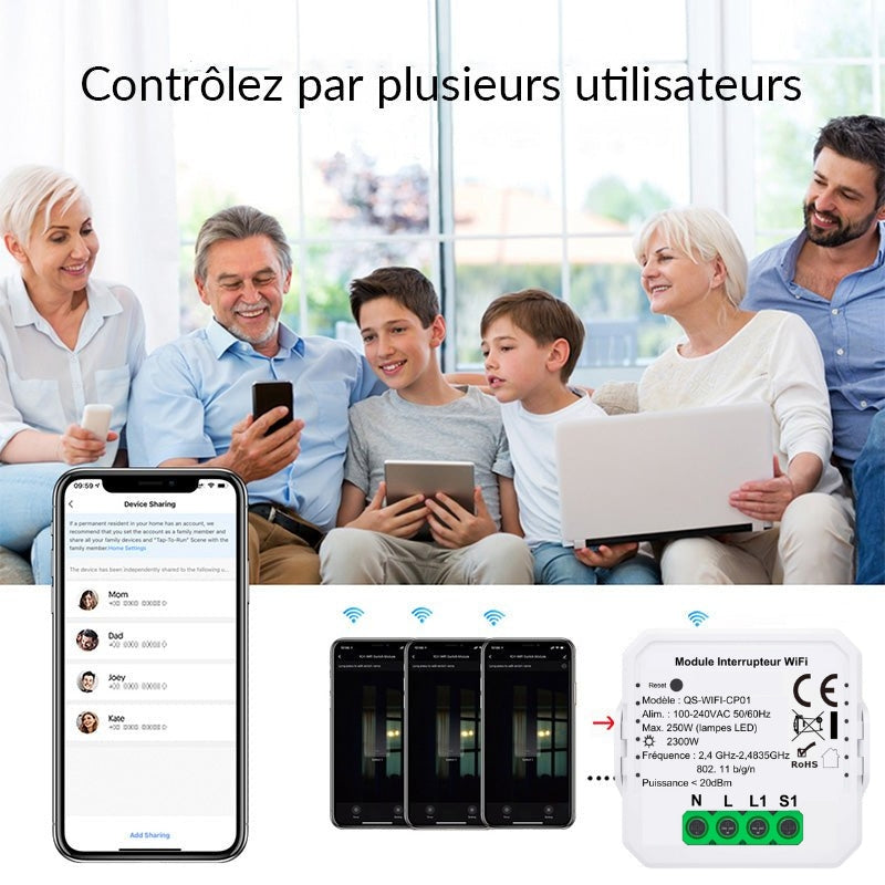 WiFi-Switch-Modul
