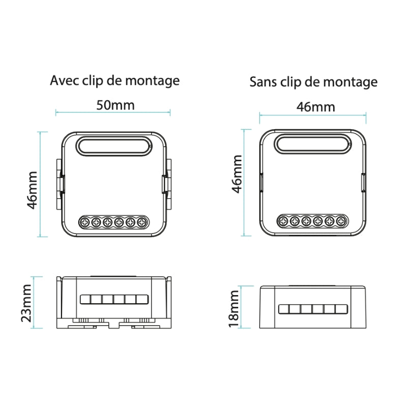 Zigbee-Rollladenschaltermodul + Zigbee-Gateway