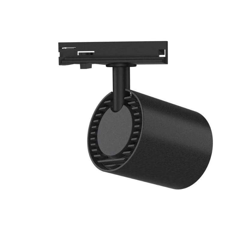 Spot LED sur Rail Noir Monophasé 24W 36° TRIAC Dimmable