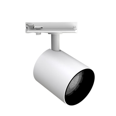 Spot LED sur Rail Blanc Monophasé 24W 36° TRIAC Dimmable
