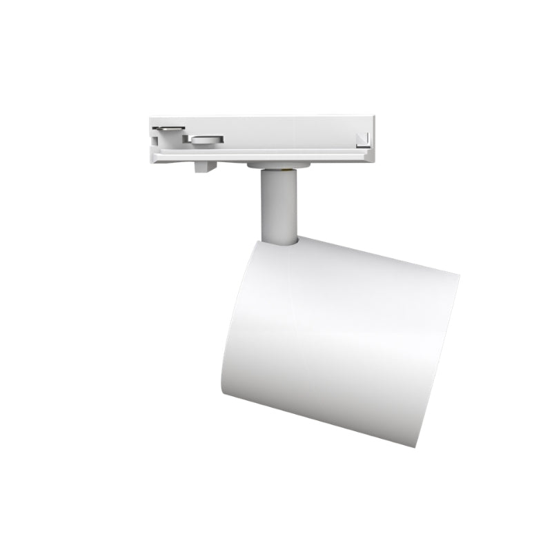 Spot LED sur Rail Blanc Monophasé 24W 36° TRIAC Dimmable