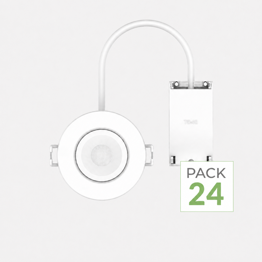 Spot Encastrable 5,4W Dimmable CCT IP65 BLANC RE2020 - 3000K/4000K/6000K (Pack de 24) - Silumen