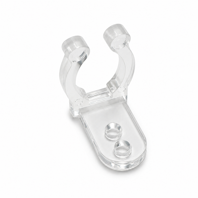 Clips de Fijación para Neón LED Flexible 360° - Paquete de 10