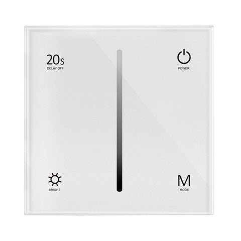 Variateur LED Tactile Monocouleur 220V AC 360W TRIAC - Blanc