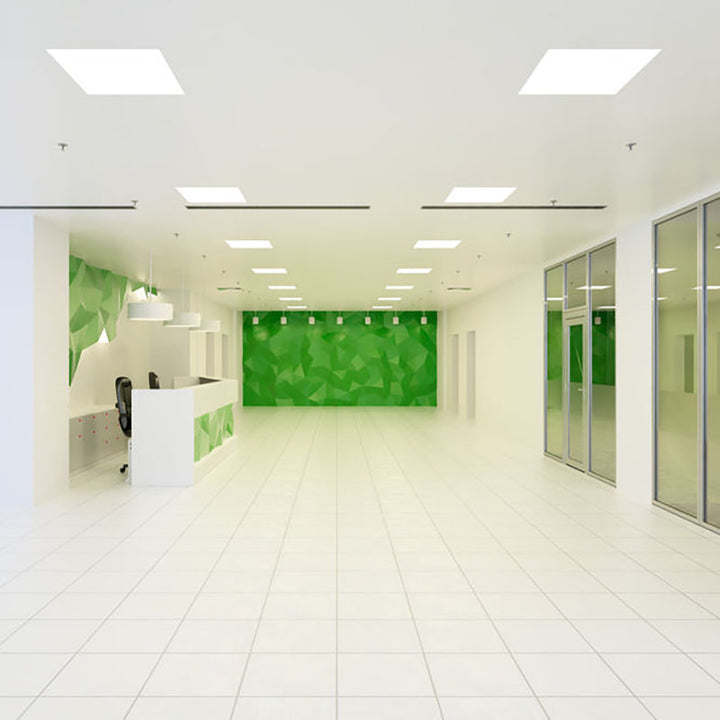 Dalle LED 60x60 Slim 36W Blanc - Pack de 3