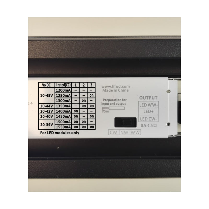 Suspension Linéaire LED 150cm 60W 130lm/W Interconnectable CCT Noir