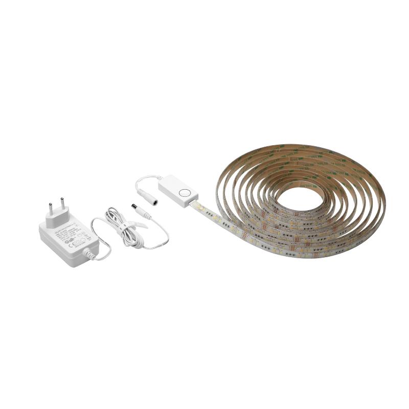 Ruban LED Connecté WiFi RGBW 12V 2m 90LED/m IP44