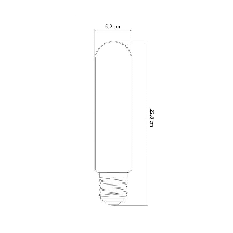 Ampoule LED Éclairage Public E40 49W 10000lm - Haute Luminosité 200lm/W