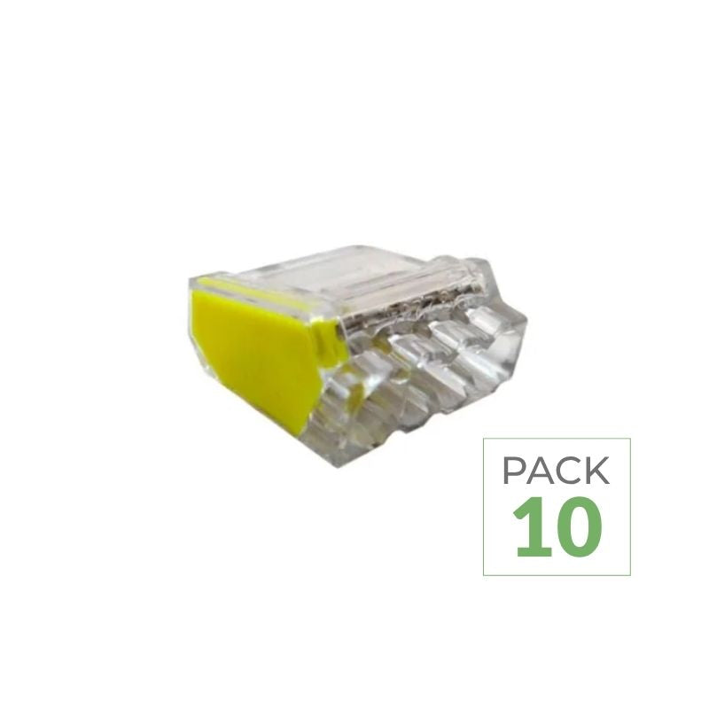 Pack de  10 - Connecteur Rapide 4 Entrées 450V 24A
