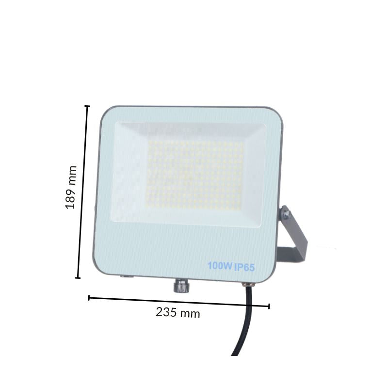 Projecteur LED 100W IP65 CCT - 3000K/4000K/6000K