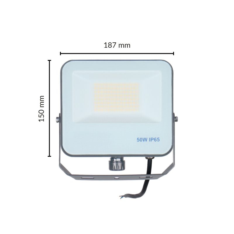 Projecteur LED 50W IP65 CCT - 3000K/4000K/6000K