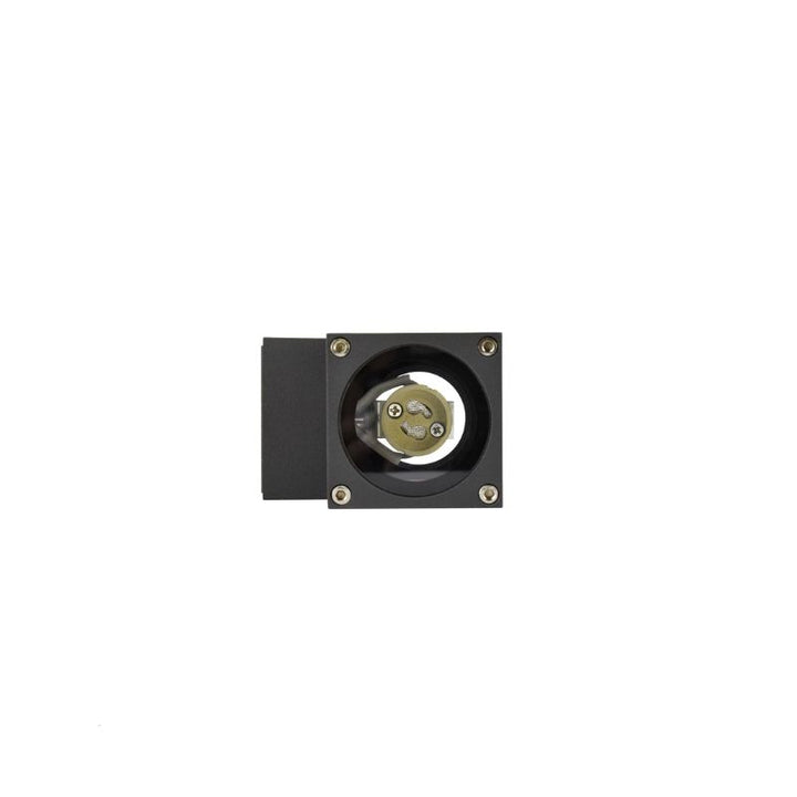Applique Murale Graphite Grise IP65 Double Faisceau GU10