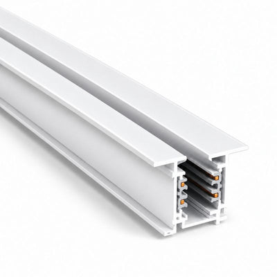 Rail Encastrable Triphasé 2m Blanc