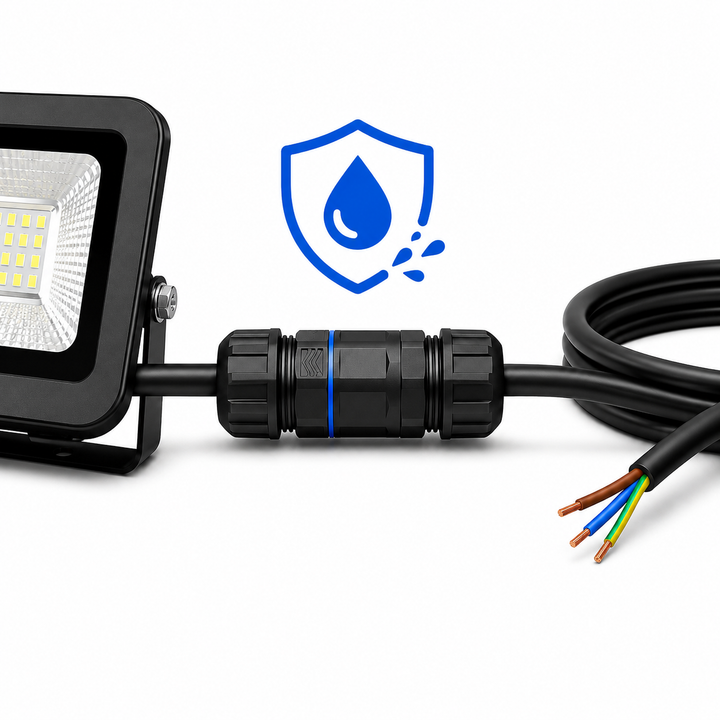 Extension de Câble 1m + Connecteur Étanche