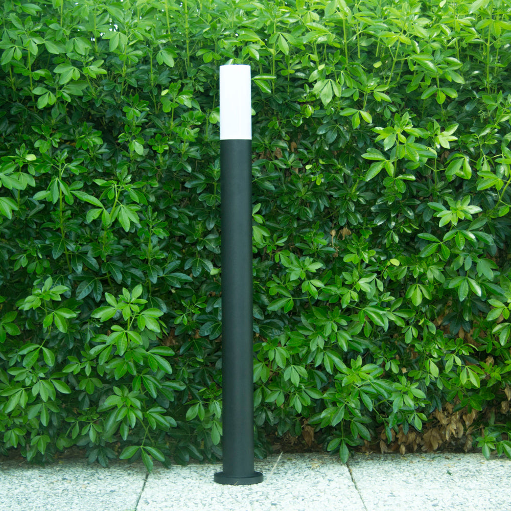 Borne Extérieure E27 100cm 220V Noir IP65