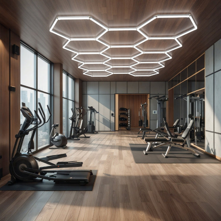 Kit 14 éclairages LED Hexagonal 370,5W - 110lm/W