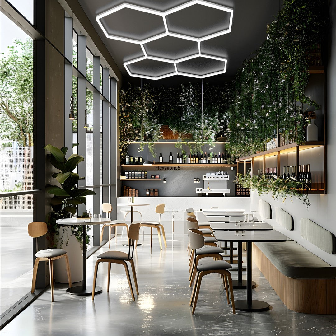 Kit 1 éclairage LED Hexagonal 42W - 120lm/W