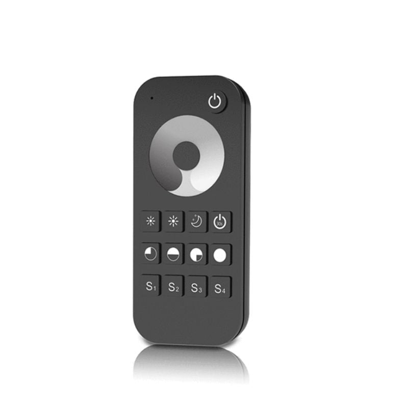 Kit Contrôleur LED Monocouleur RF 5-36V DC Max 8A avec Télécommande - Noir