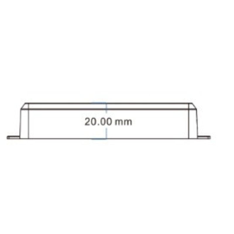Kit Contrôleur LED RGBW RF 12-24V DC avec Télécommande - Blanc