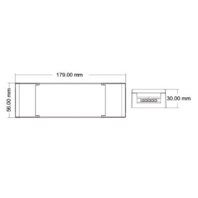 Transformateur LED 220V 24V 75W 3,125A TRIAC Dimmable / Push Dim