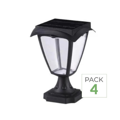 Pack de  4 - Lanterne Solaire Connectée à poser RGBW IP54