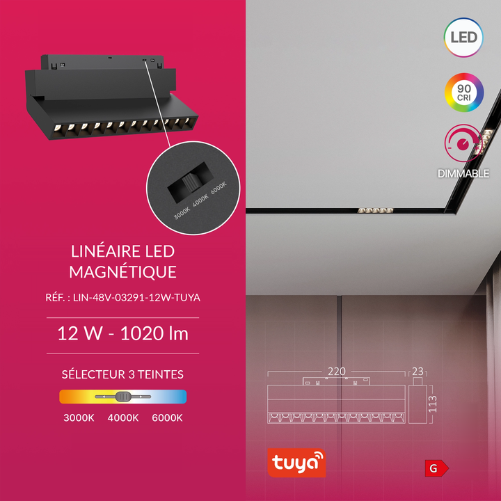 Infographie LIN-48V-03291-12W-TUYA