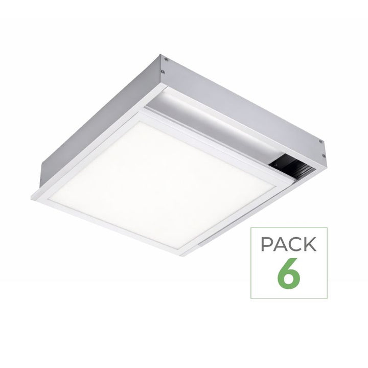 Pack de 6 - Kit en Saillie pour Dalle LED Slim 60x60