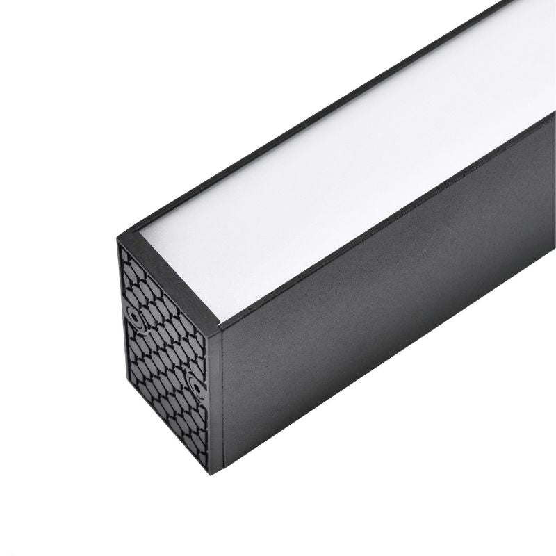 Linéaire Suspendu LED 30W 120cm Noir - Garantie 5 ans