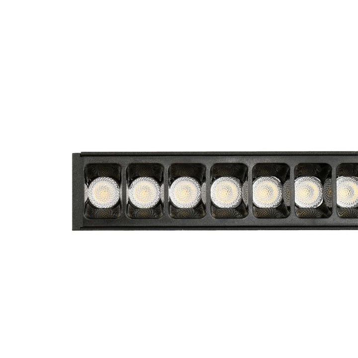Linéaire Suspendu LED 30W 120cm UGR19 Noir - Garantie 5 ans