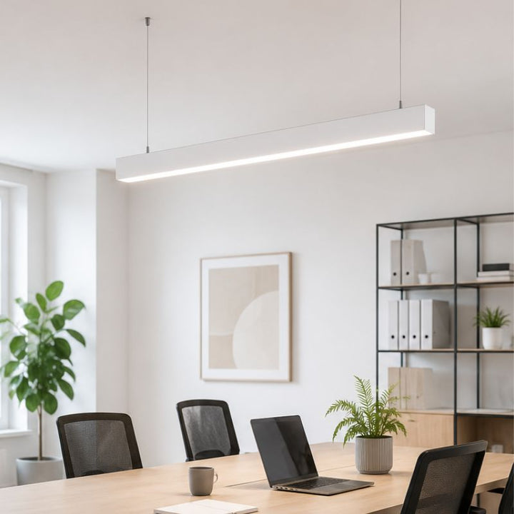 Linéaire Suspendu LED 30W 120cm Blanc - Garantie 5 ans