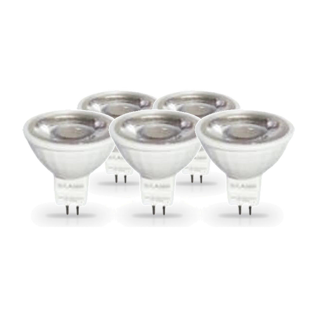 Pack de  5 - Ampoule LED GU5.3 / MR16 12V 8W SMD 80°
