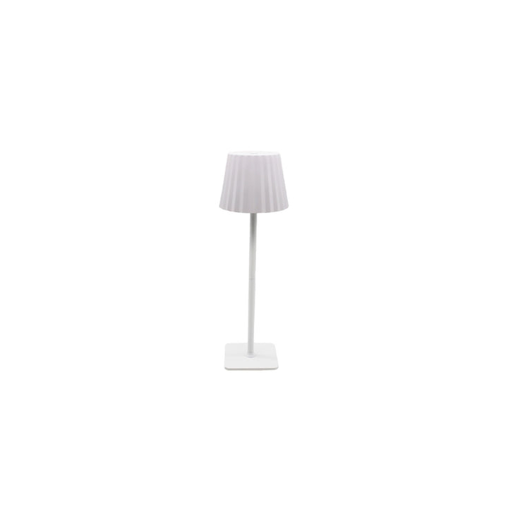 Lampe de Table Rechargeable Tactile Blanche design 3W CCT - 3000K/4200K/6400K
