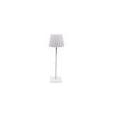 Lampe de Table Rechargeable Tactile Blanche design 3W CCT - 3000K/4200K/6400K